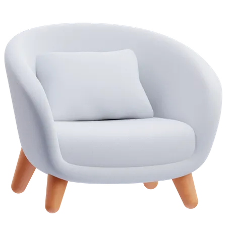 Lounge Chair  3D Icon