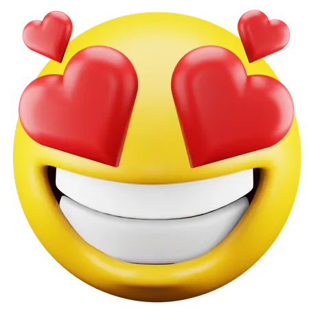 Love Emoji  3D Icon