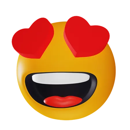 Love Emoji  3D Icon