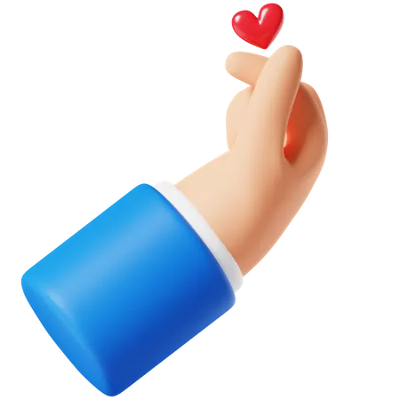 Love Hand Gesture  3D Icon