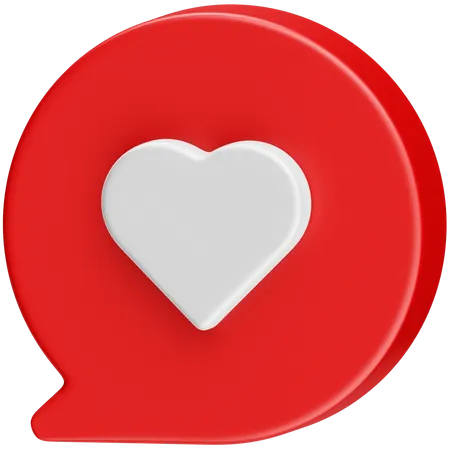 Love Message  3D Icon