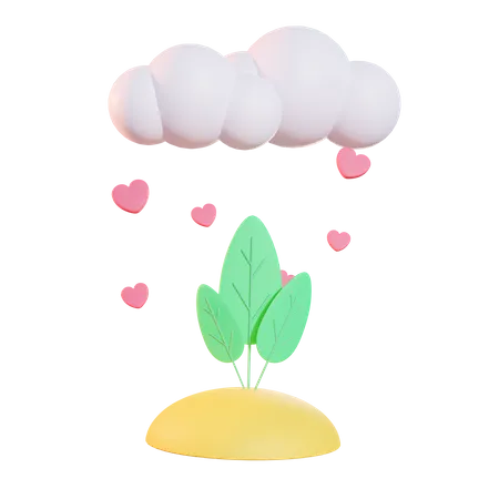 Love Plants  3D Icon