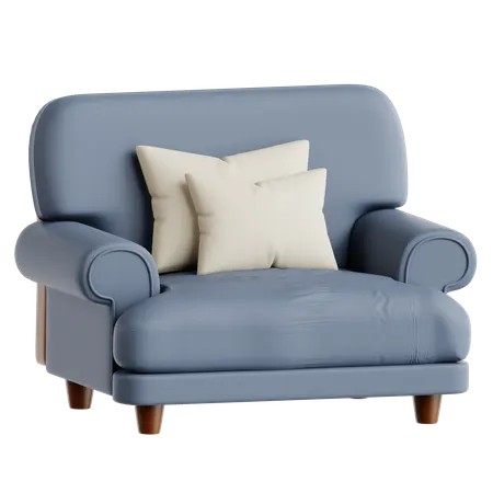 Love seat  3D Icon