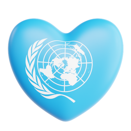 Love United Nations  3D Icon