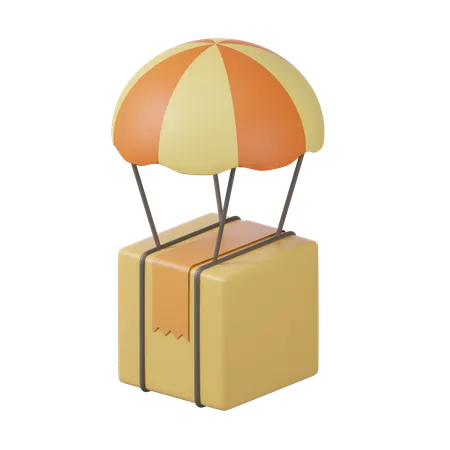 Luftfracht  3D Icon