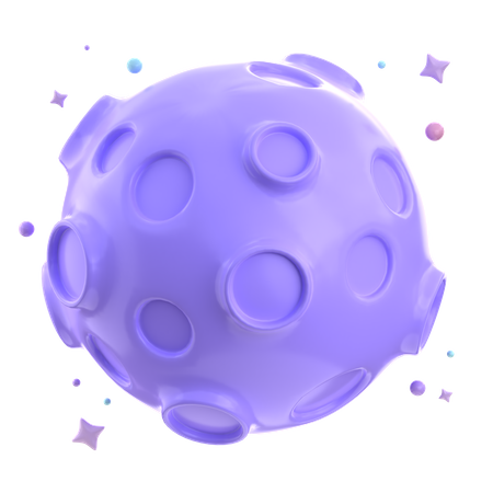 Luna  3D Icon