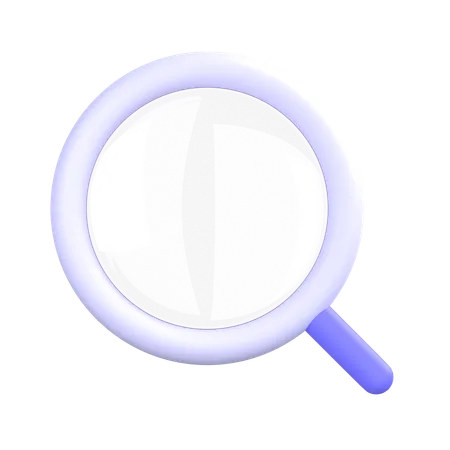 Lupa  3D Icon