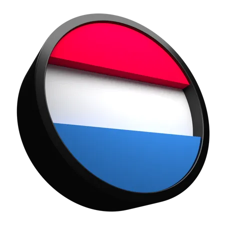 Luxembourg Flag  3D Flag