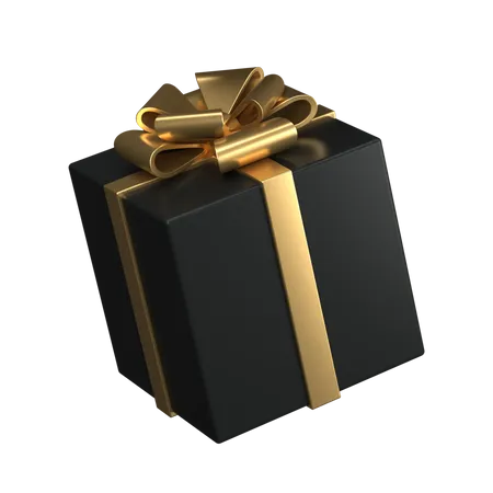 Luxury Gift Box  3D Illustration