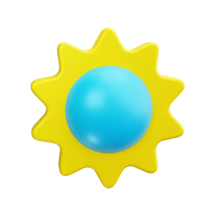 Luz solar  3D Icon