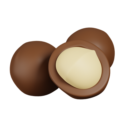 Macadamia  3D Icon