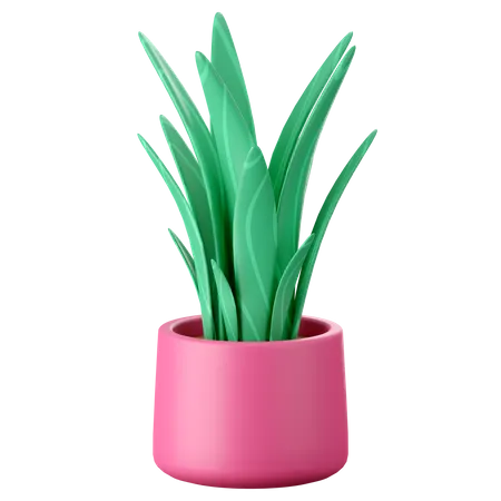 Maceta de plantas  3D Icon