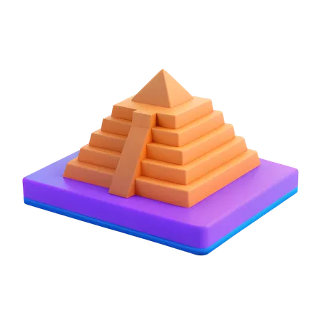 Machu Picchu  3D Icon