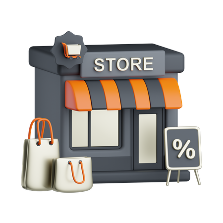 Magasin  3D Icon