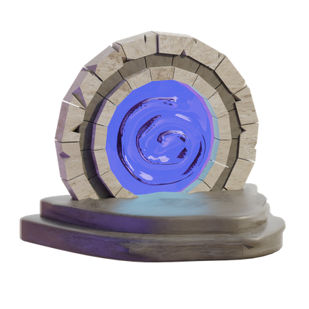 Magic Portal  3D Icon