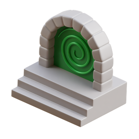 Magic Portal  3D Icon