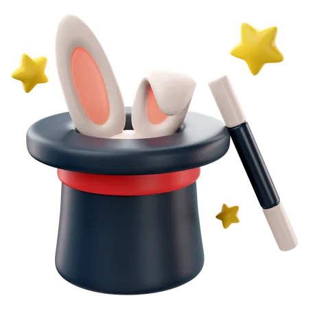 Magic Trick  3D Icon