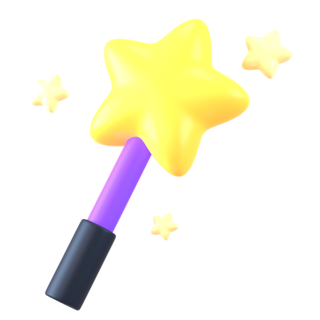 Magic Wand  3D Icon