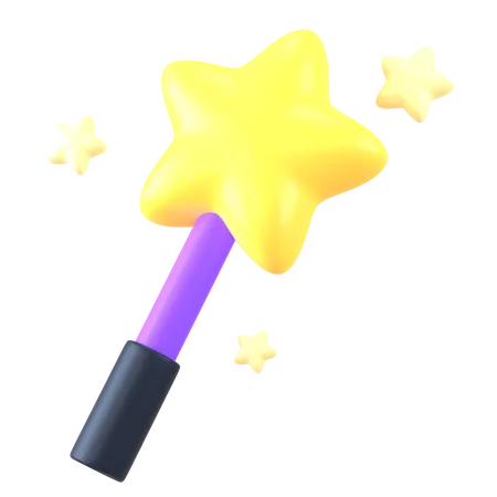 Magic Wand  3D Icon