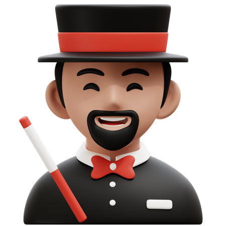 Magician  3D Icon