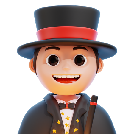 Magician  3D Icon