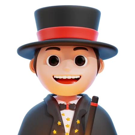 Magician  3D Icon