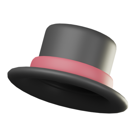 Magician Hat  3D Icon