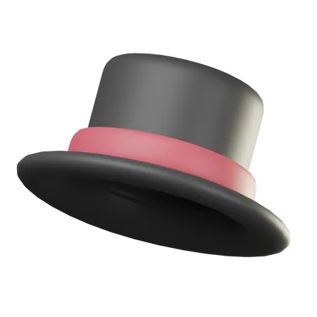 Magician Hat  3D Icon