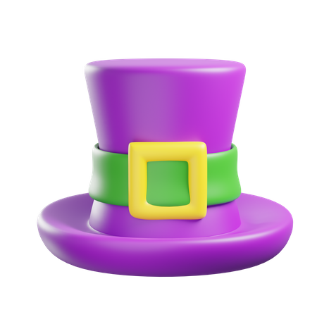 Magician Hat  3D Icon