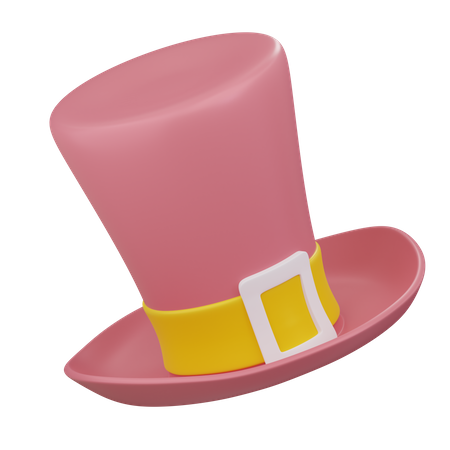 Magician Hat  3D Icon