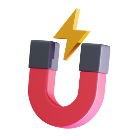 Magnet  3D Icon