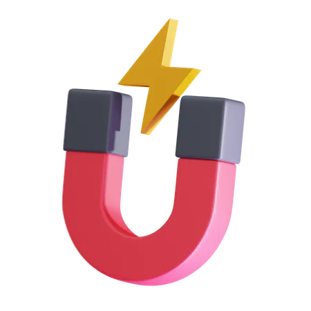 Magnet  3D Icon