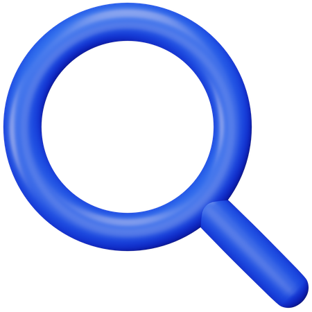 Magnifier  3D Icon