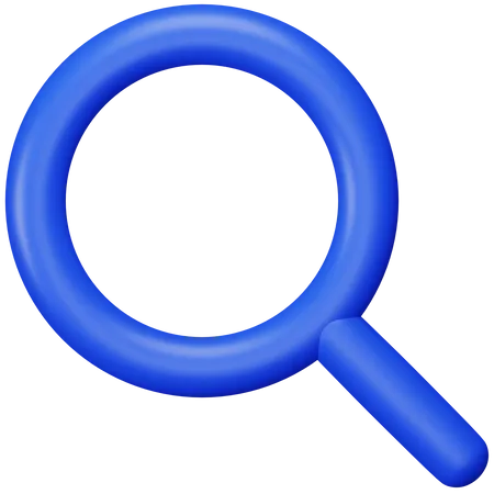 Magnifier  3D Icon