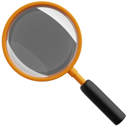 Magnifying Glass  3D Illustration