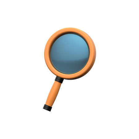 Magnifying Glass  3D Icon