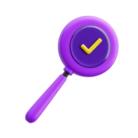 Magnifying Glass  3D Icon