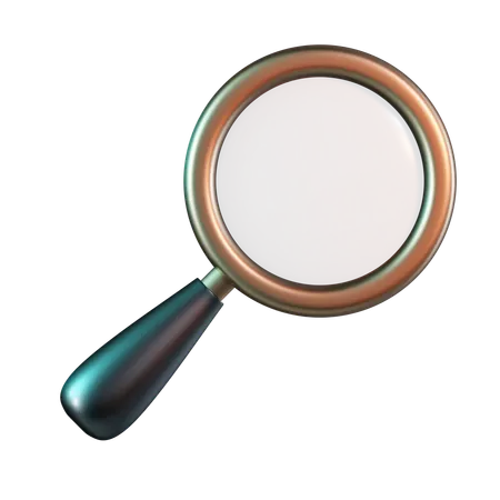 Magnifying Glass  3D Icon