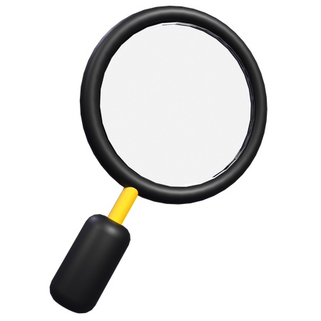 Magnifying Glass  3D Icon