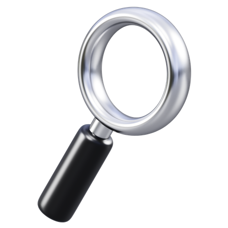 Magnifying Glass  3D Icon