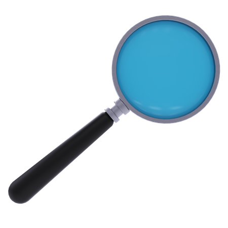 Magnifying Glass  3D Icon