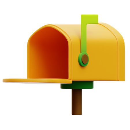 Mail Box  3D Illustration