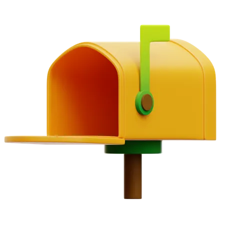 Mail Box  3D Illustration