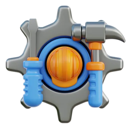 Maintenance  3D Icon