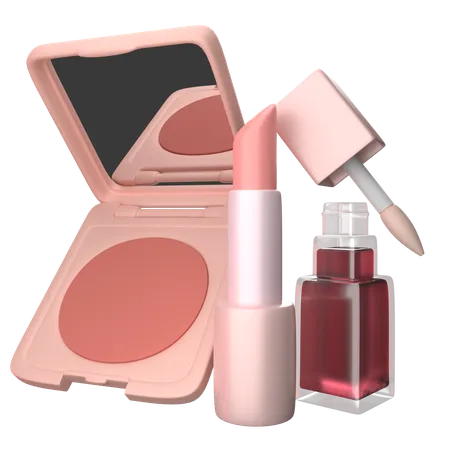 Make Up Kit  3D Icon