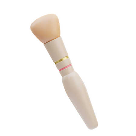 Makeup Brush  3D Icon