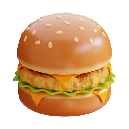 Malbouffe  3D Icon