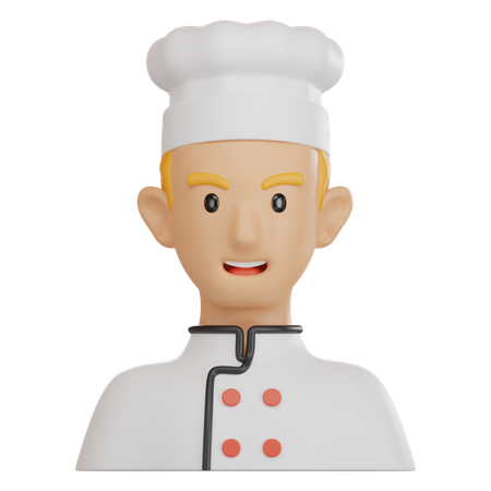 Male Chef  3D Icon