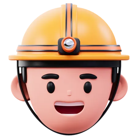 Male Engineer  3D Icon