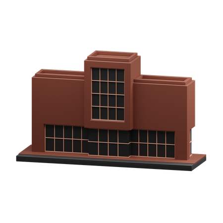 Mall building  3D Icon